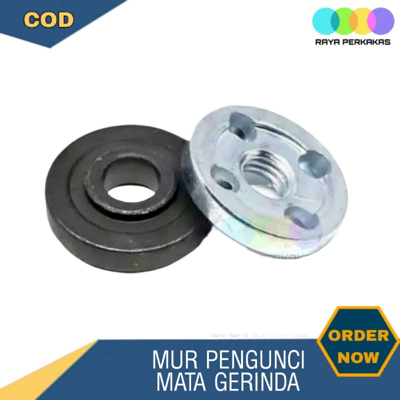 Jual Baut Mur Pengunci Penjepit Mata Gerinda Spare Part Shopee