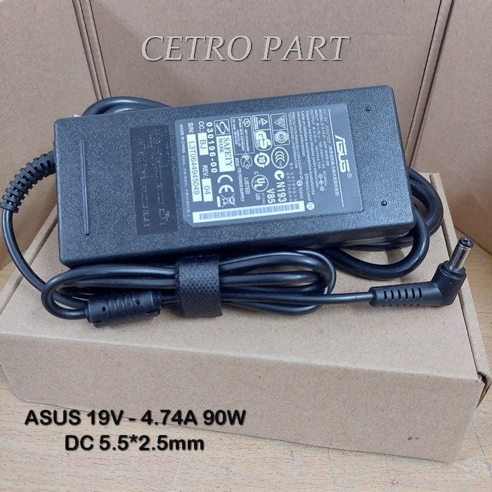 Adaptor Charger Laptop Asus (19v - 4.74a) Standart DC 5.5*2.5mm 90W