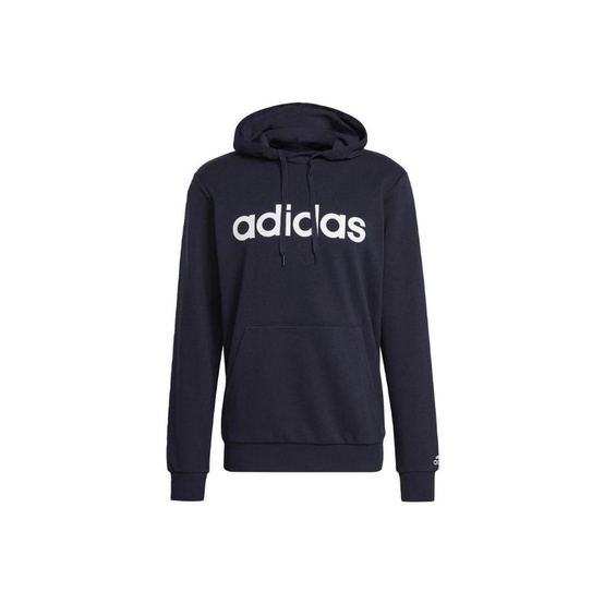Hoodie Jaket Adidas Essential French Terry Linear Logo Original Navy