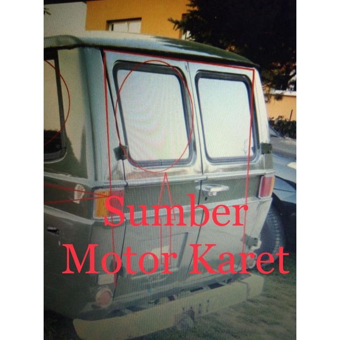 Karet Kaca Belakang Fj55 Commando