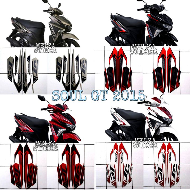 STRIPING FULLSET MOTOR YAMAHA SOUL GT 2015