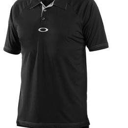 Polo T-Shirt/Kaos Kerah/Oakley Golf - Hitam, L