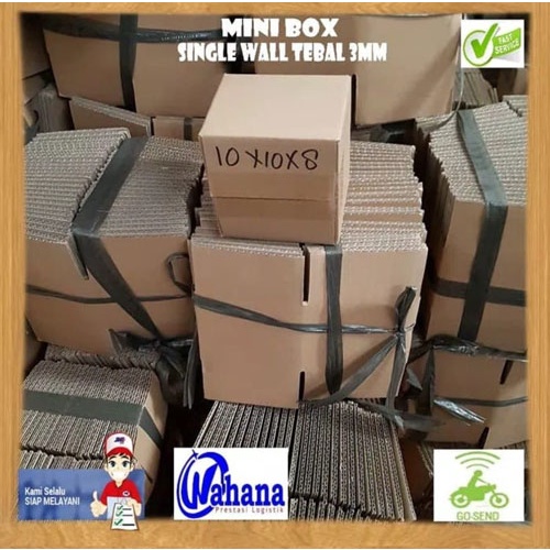 

Karton Box / Kardus Box ( ukuran : Panjang 10 x lebar 10 x tinggi 8 cm )