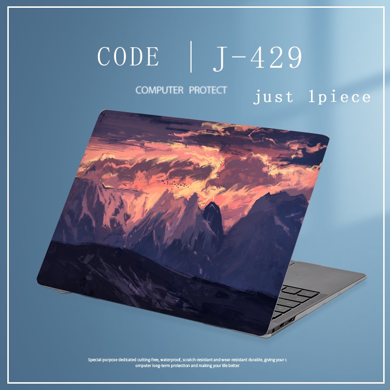 1pc Universal Bebas Potong (COD) Stiker Kulit Laptop Custom Untuk Dell Inspiron 5420inspiron 15 3515 14 &quot;15.6&quot; Notebook Komputer Decal Game Iron-Man Avengers Theme Designs Covers