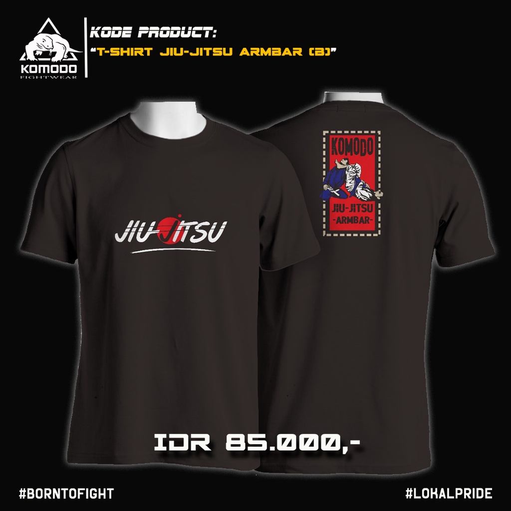 T-shirt / Kaos MMA Fighter "Jiu-Jitsu Armbar"