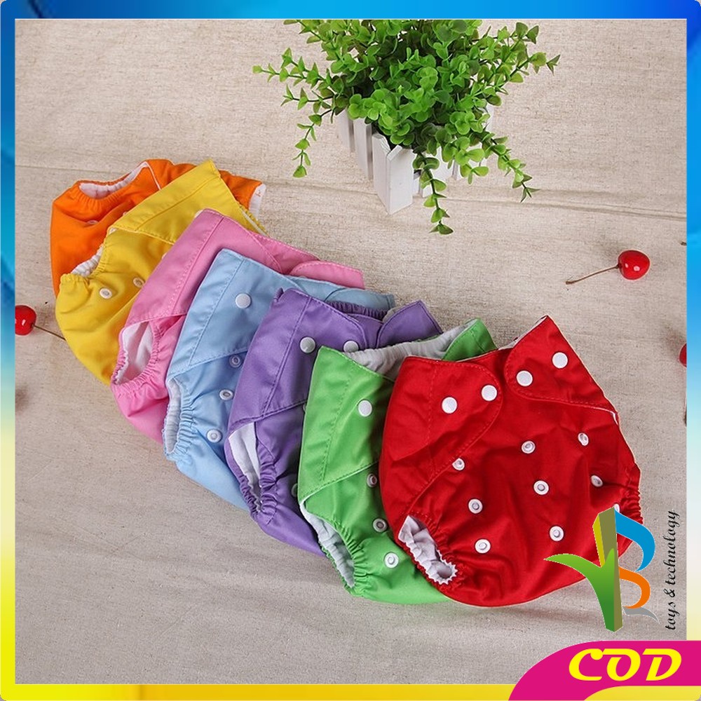 RB-P1 POPOK Bayi Kain Kancing Cloth Diaper Clodi Bayi Dapat Dicuci / Popok Polos