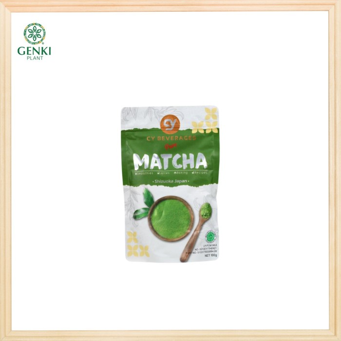 

CY BEVERAGES PURE JAPANESE MATCHA POWDER - 100 G