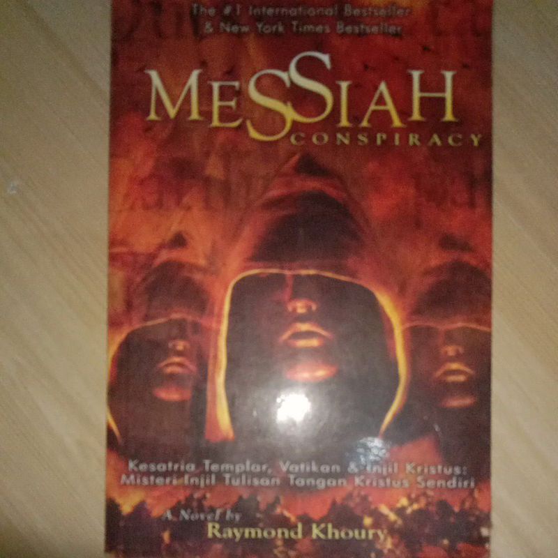 Buku bekas "Messiah Conspiracy" Kesatria Templar, Vatikan & Injil Kristus : Misteri Injil Tulisan Ta