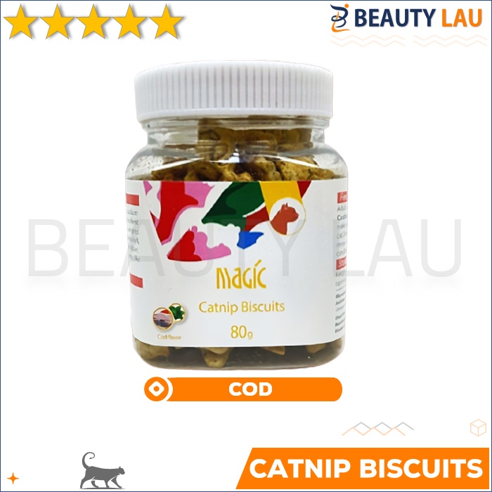 BISKUIT KUCING CATNIP BISCUIT KUCING MAKANAN KUCING MURAH ENAK