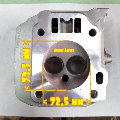 Deksel Cylinder Head Assy Complete tipe GX 440 / GX 460