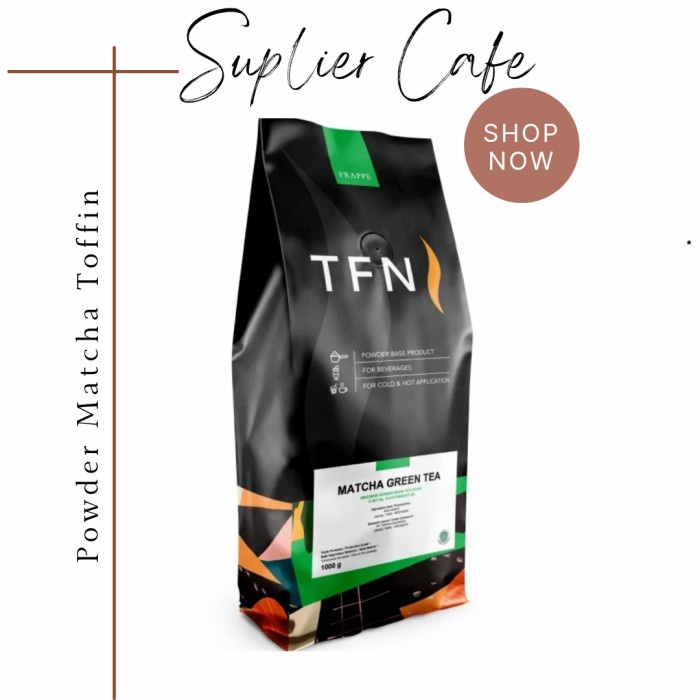 

MATCHA POWDER JAPAN TOFFIN