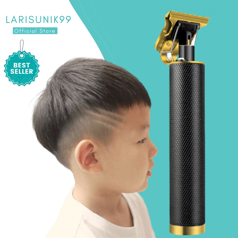 Alat Cukur Rambut Elektrik Alat Potong Rambut Hair Clipper Portable Tanpa Kabel Cukur Jenggot