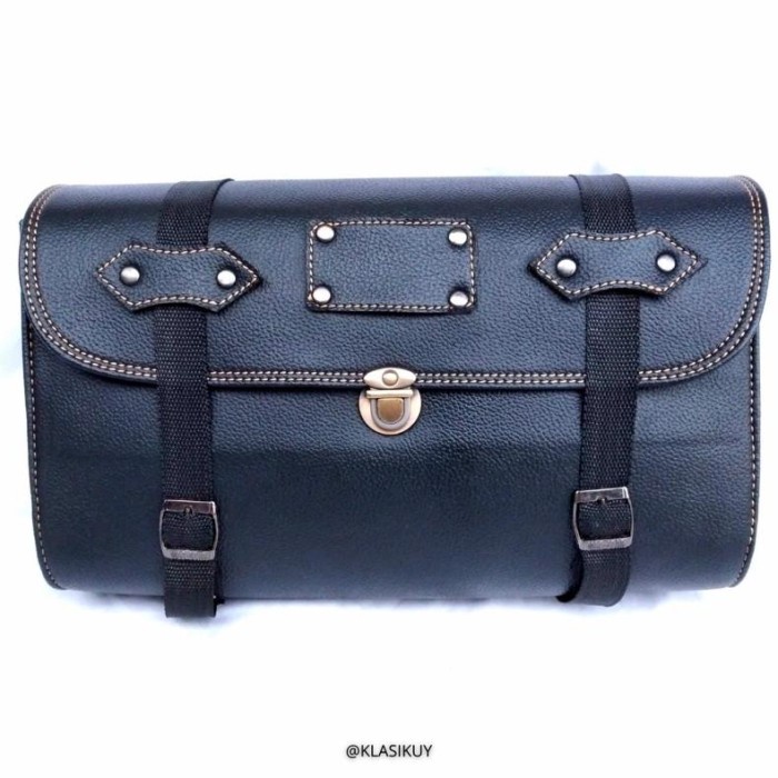 Rain Cover Klasikuy - Tas Motor Side Bag Samping Motor Klasik Custom Japstyle -