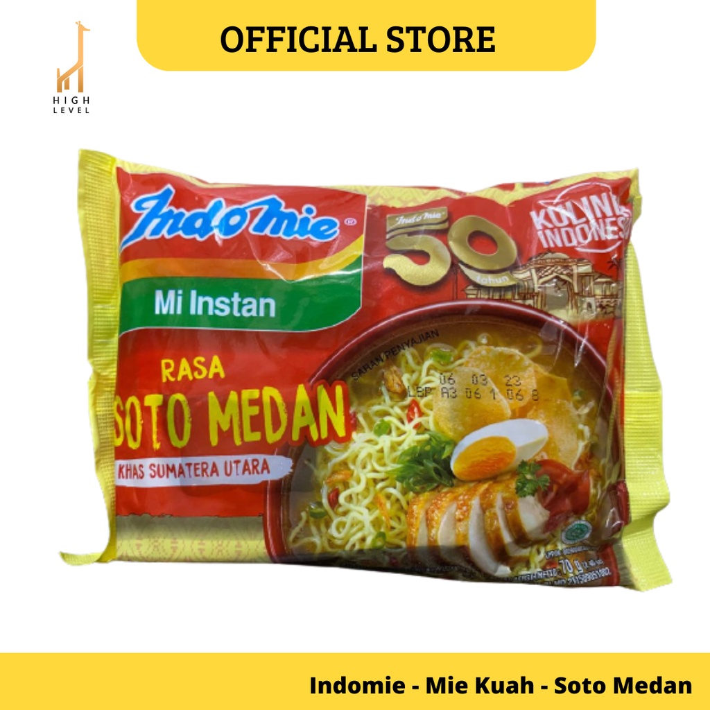 Jual Indomie Kuah Rasa Soto Medan 70gr Shopee Indonesia