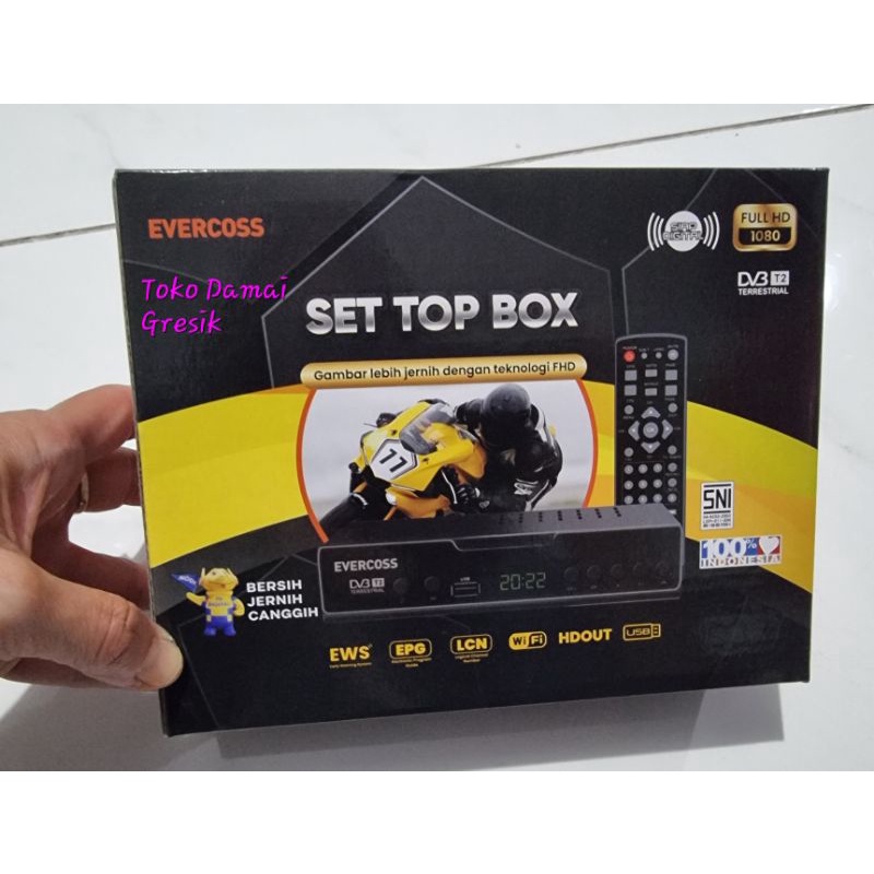 Evercoss STB receiver Digital T2 Set Top Box