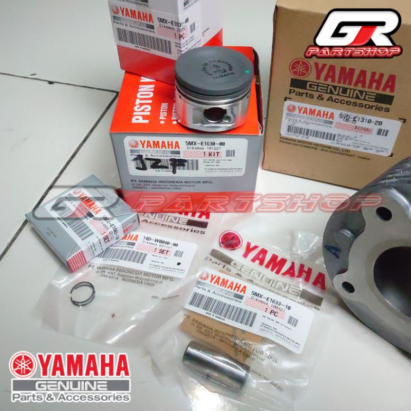 paket blok seher set mio sporty smile soul fino nouvo ori ygp boring piston assy boringan boring original yamaha