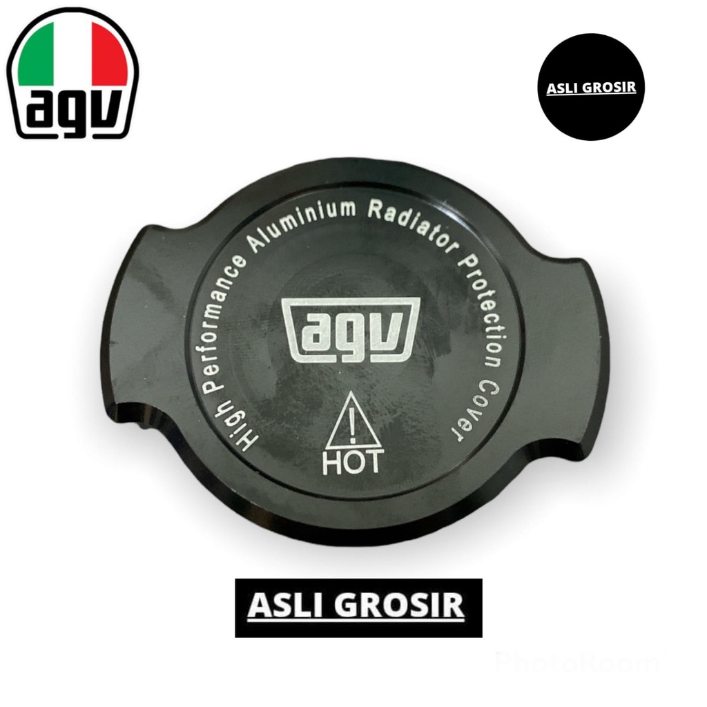 TUTUP RADIATOR CAP AGV FULL CNC NMAX AEROX PCX VARIO CBR