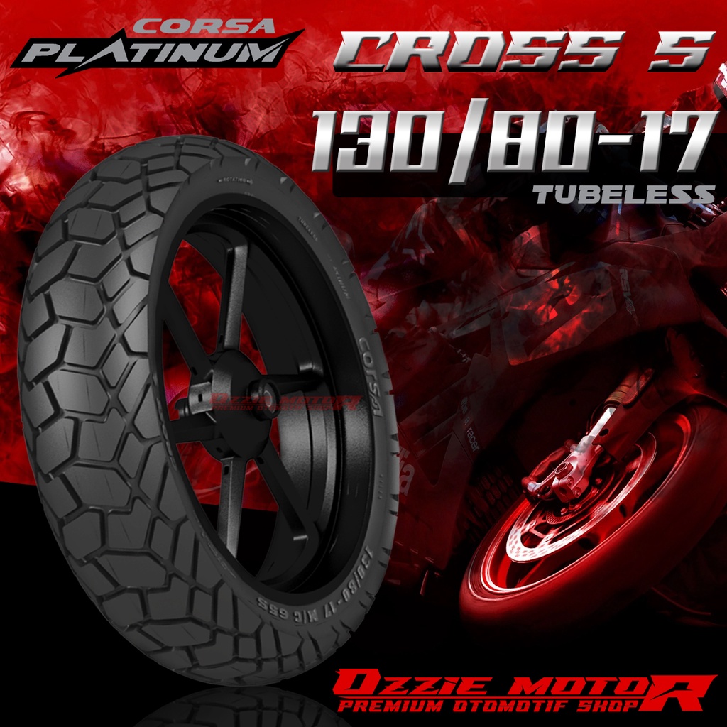 CORSA CROSS S RING 17 BAN TUBELESS DUAL PURPOSE UKURAN 70/90-17 | 80/90-17 | 90/90-17 | 100/80-17 | 110/80-17 | 120/80-17 | 130/80-17 | 140/80-17 BAN MOTOR CUSTOM JAPSTYLE SUPERMOTO R15 GSX BAN SEMI TRAIL ORIGINAL