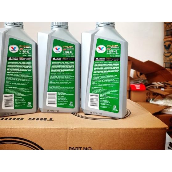 Oli Vespa Matic Valvoline Champ Extra 10W40