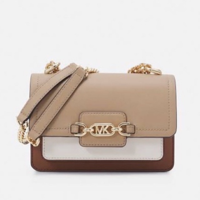 Michael Kors MK Heather Shoulder Bag Large Luggage Multi