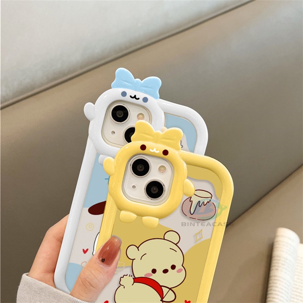 Case Desain Monster Pochacco And Winnie Untuk Redmi Note 11 Pro Note 11S 10C 10A 9C 9A 10 9T 9 Note 10 5G 10s Note9 Note8 Poco X3 NFC M3