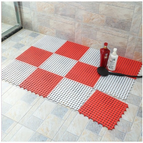 [ ABJ ] Karpet Kamar Mandi Anti Licin 30x30CM / Keset Lantai Anti Slip Polkadot Dapur Mat Non-Slip