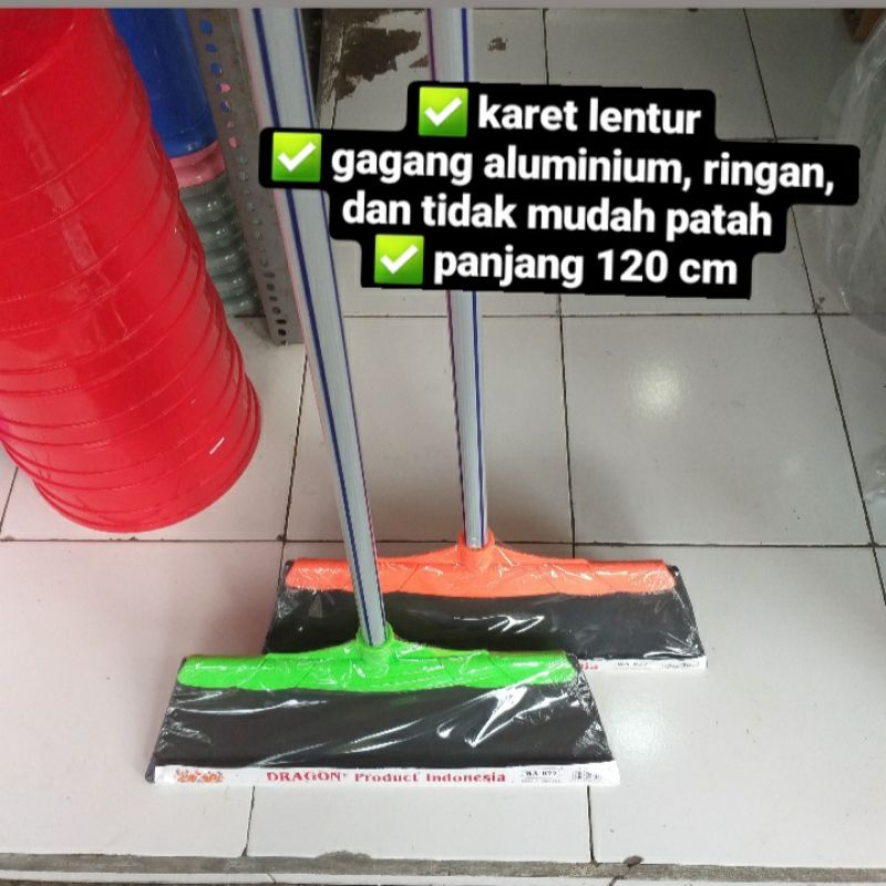 Jual Wiper Lantai Sodok Air Sodokan Air Banjir Pendorong Air Wiper Karet Dorongan Air