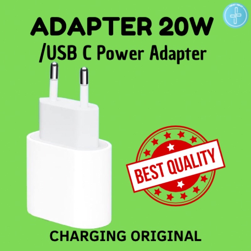 Jual ADAPTER IP FAST CHARGING ORI 20W / USB-C USB C POWER ADAPTER ...