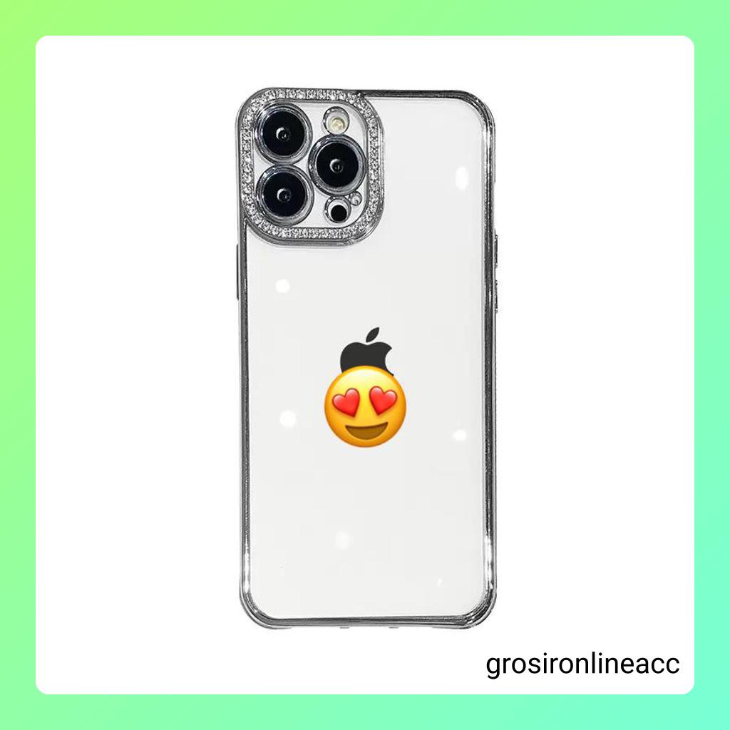 Case FJ05 Glitter softcase For Iphone X Xs Xr Max 11 12 13 14 Pro Max Plus 14+ 14Plus