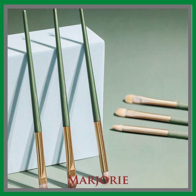 3PCS Eyeshadow Brushes Portable  Universal Eyeliner Berbaring Ulat Sutra Berbaring Kuas Rias  Set Alat Rias-MJD