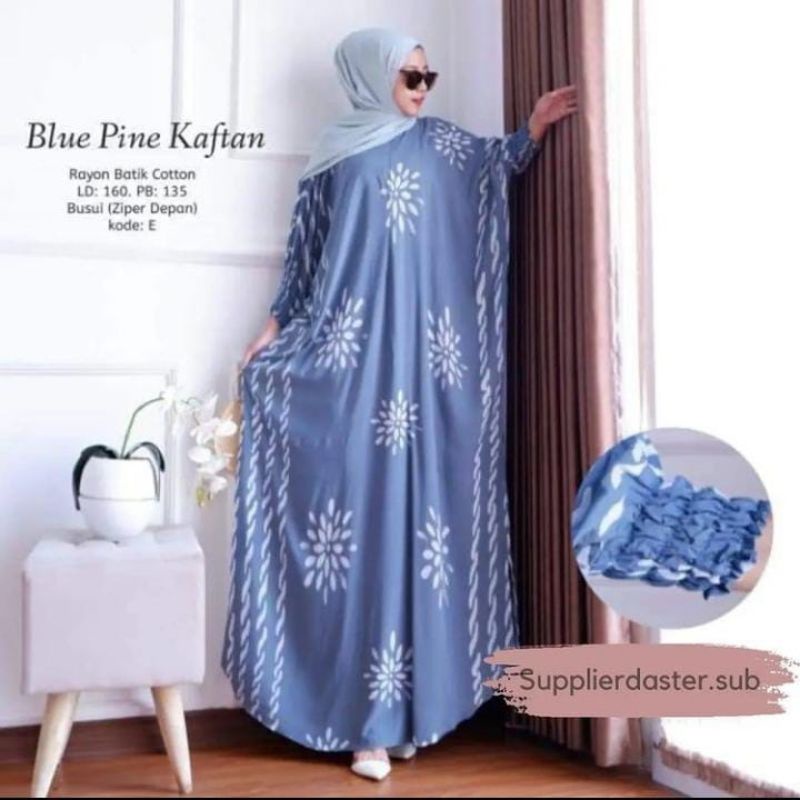 Cod Gamis Kaftan Safira Daster Kaftan KekiNian Bahan Rayon Adem Busui Frendly Cocok Segala Acara