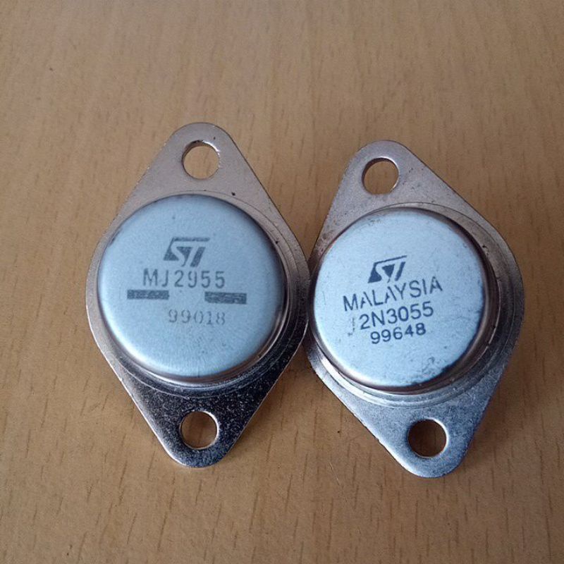 Jual Transistor Malaysia 2N3055 dan MJ2955 ori Shopee Indonesia