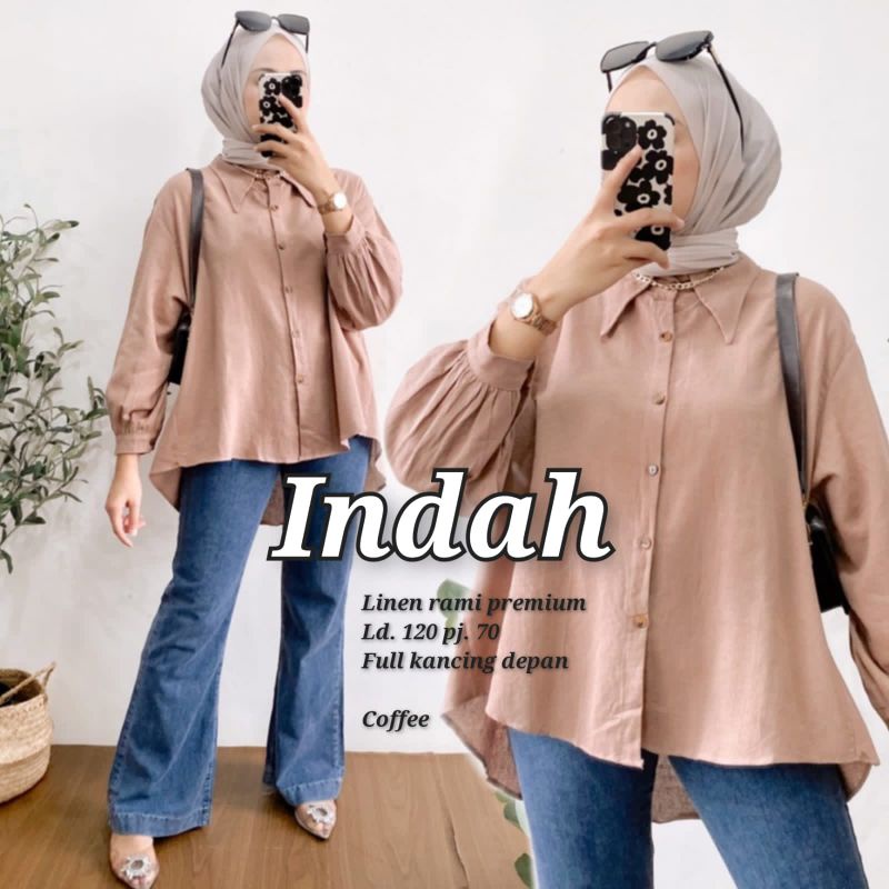 INDAH BLOUSE TERBARU