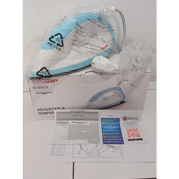 setrika listrik SHARP