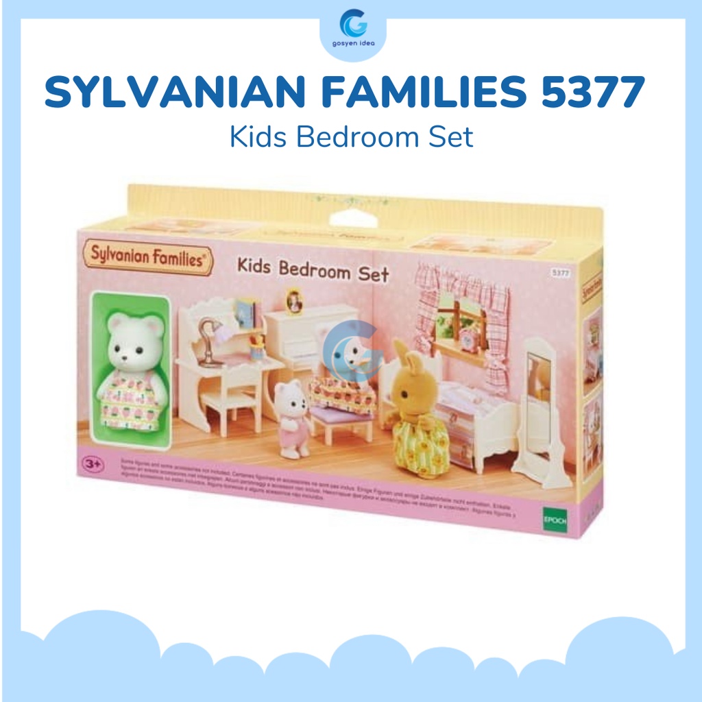 Sylvanian Families 5377 Kids Bedroom Set