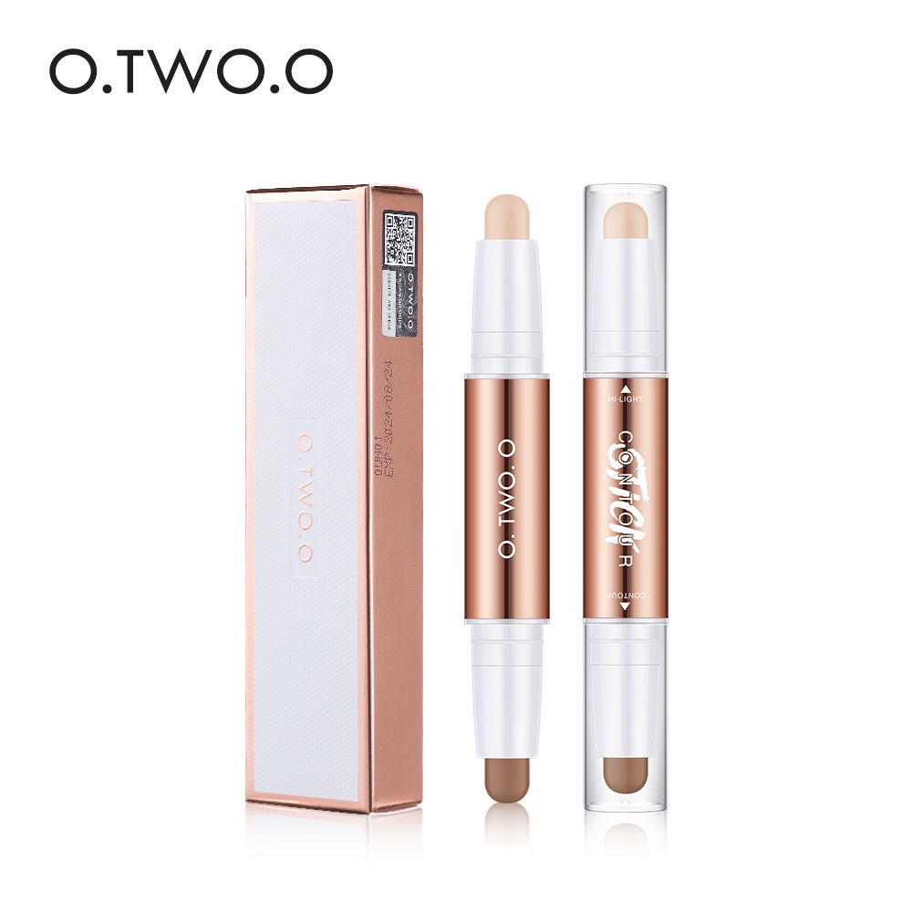 [BPOM][100% ORIGINAL][READY]O.TWO.O Glowlift Light Shadow Contour Stick / Highlighter Full Cover Concealer Makeup Multifunctional Reparing Stick/2 SISI/TAHAN AIR/TAHAN LAMA