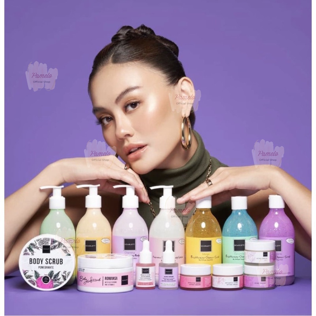 ❤️ Pamelo ❤️ Scarlett Whitening BPOM SALE 100% RESMI ORIGINAL SCARLET SCARLETT BY FELICYA ANGELISTA-4