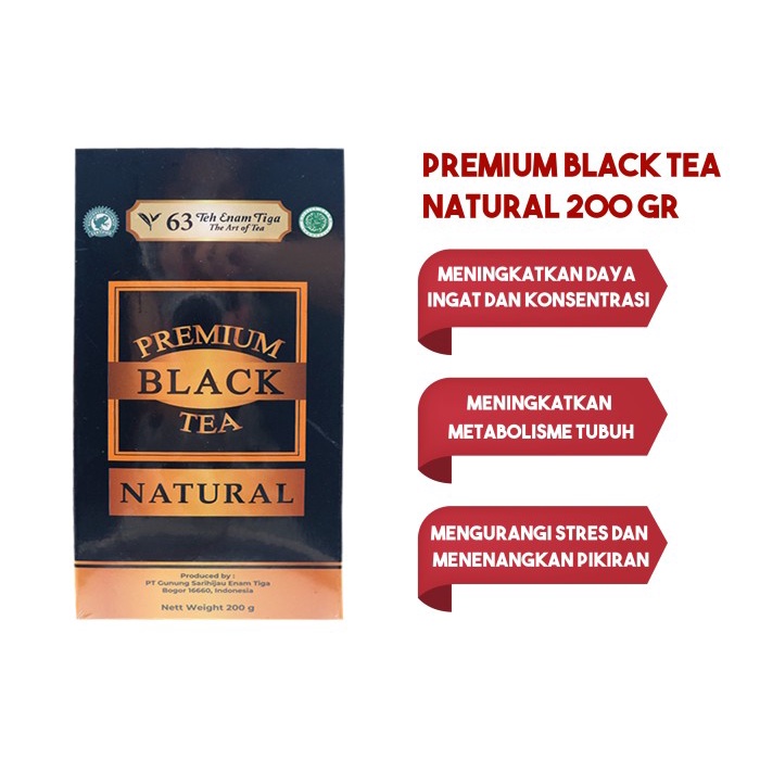 

TEH 63 PREMIUM BLACK TEA NATURAL
