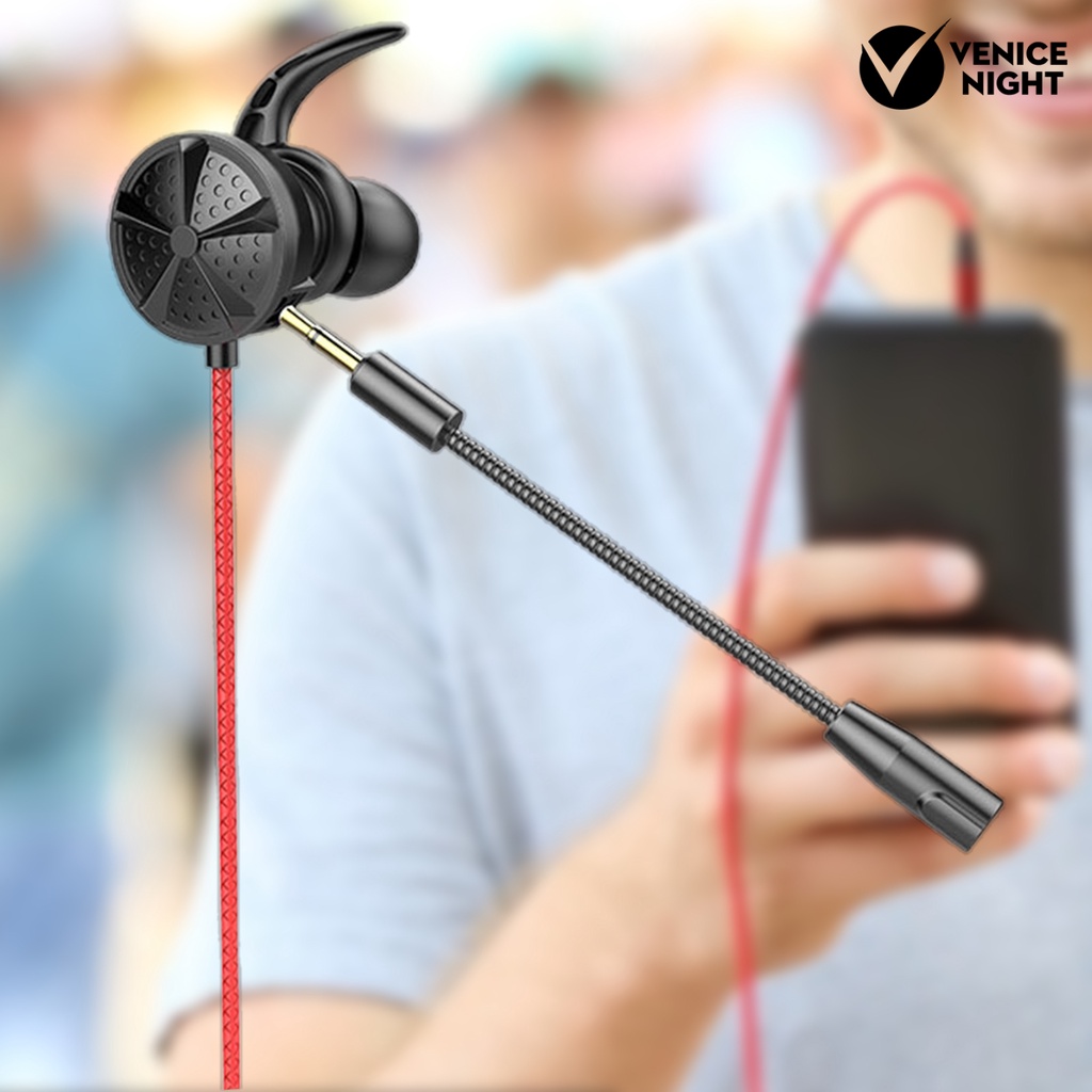 (VNEP) (Berkabel) G30 Earphone Universal dengan Mic Gaming Earbuds Deep Bass Earphones untuk Tablet