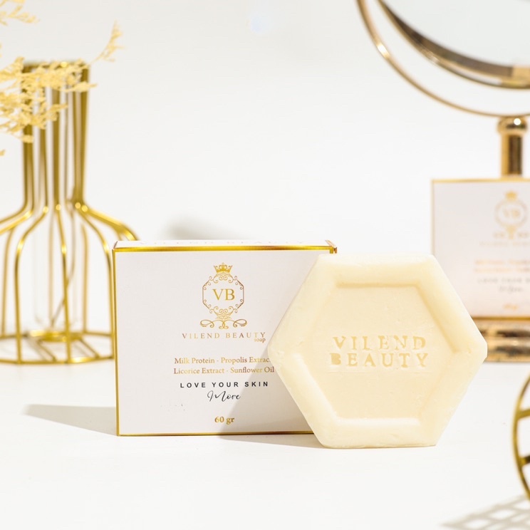 Sabun Pencerah Pemutih Kulit Badan Dalam 7 Hari Vilend Beauty Whitening Soap Aman BPOM