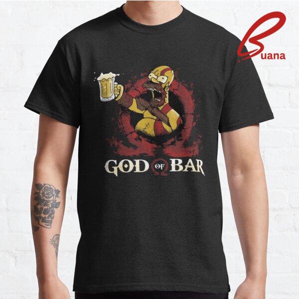 Kaos Pria God Of Bar Kratos 1984