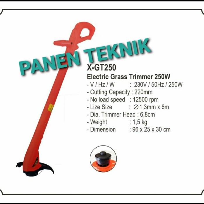 Cutt Alat Potong Rumput Listrik Xenon Mesin Potong Rumput Senar Senur