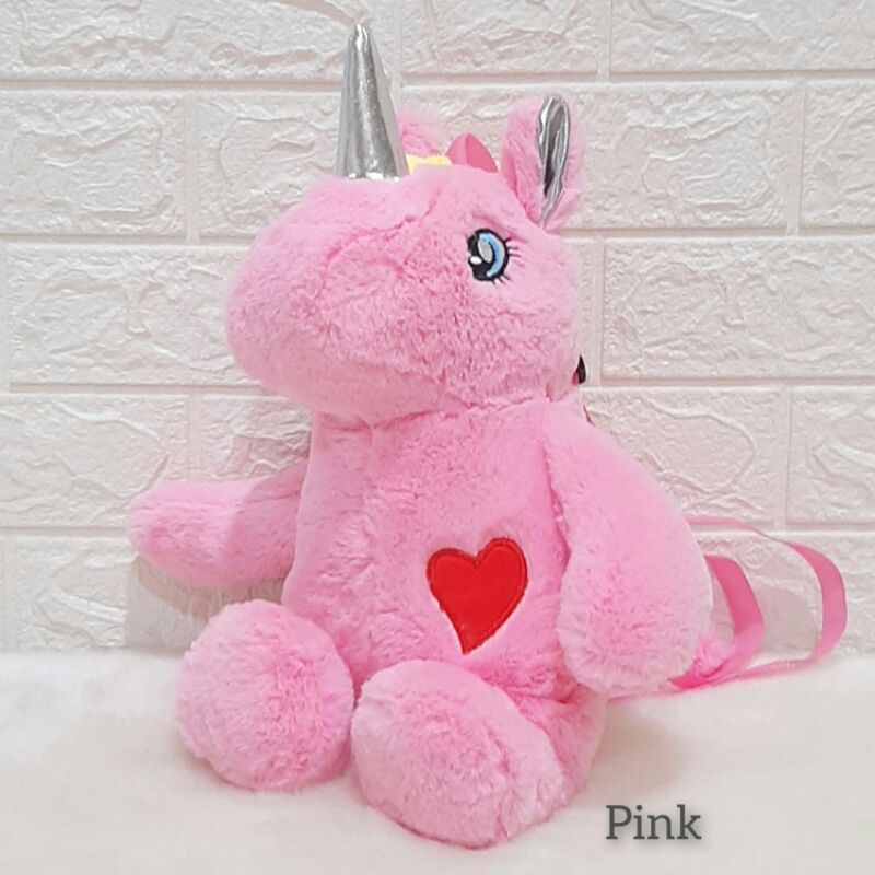 Tas Ransel Boneka  Unicorn Tas Ransel Anak Lucu