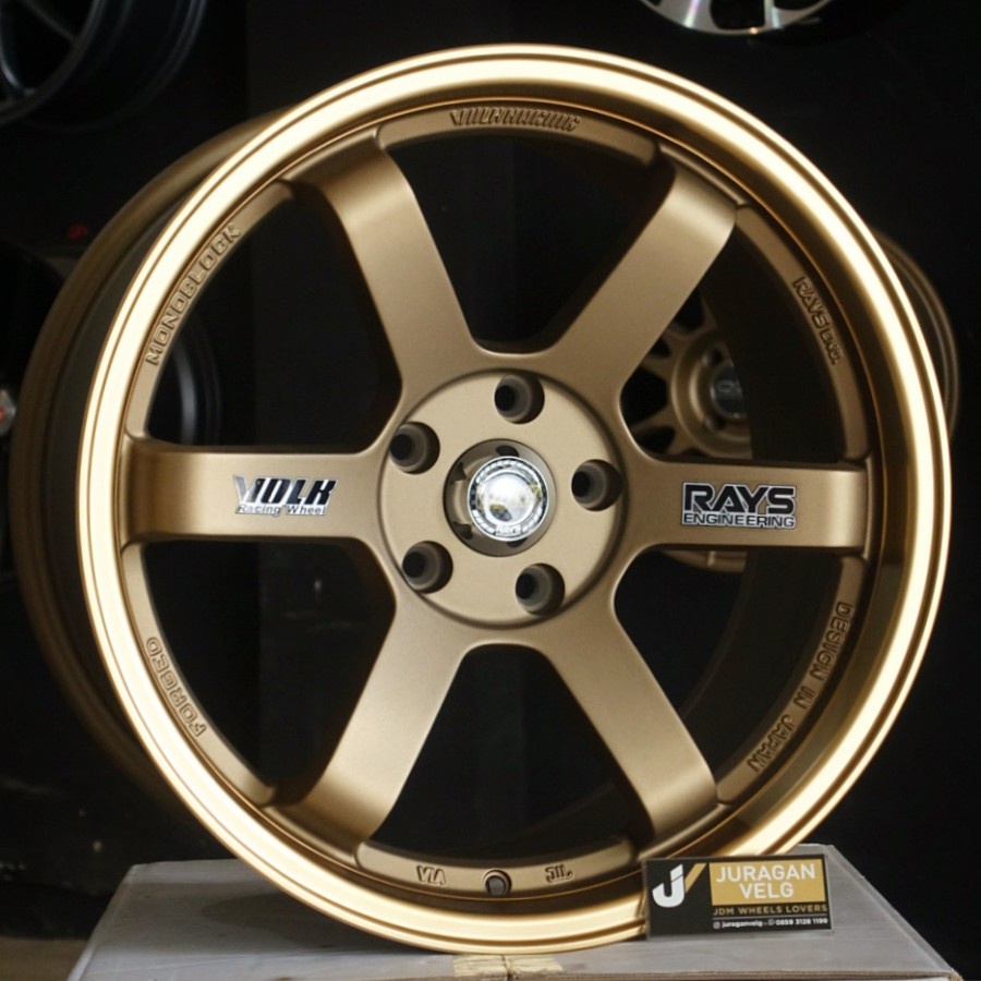 Te37 Rays R18x8.5-9.5 Bronze