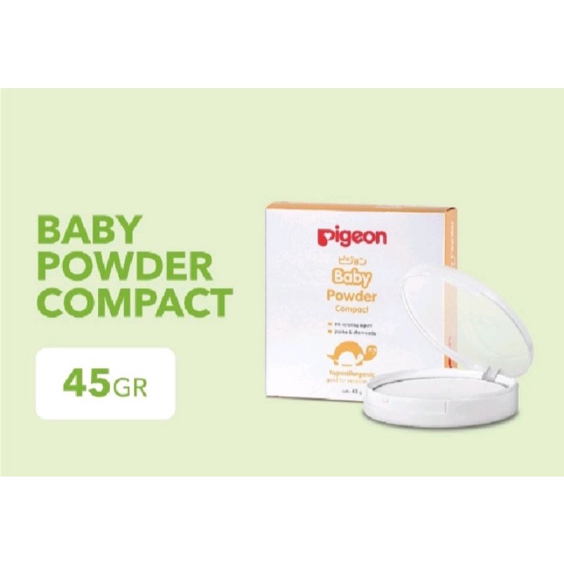 Pigeon Baby Compact Powder Hypoallergenic 45gr