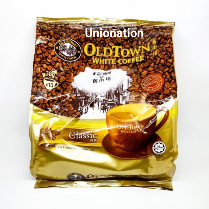 

OLD TOWN WHITE COFFEE CLASSIC 3 IN 1 (15 SACHET X 38GR)