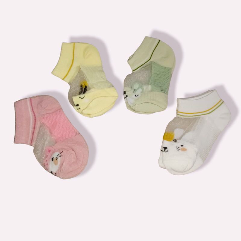 KAOS KAKI BABY TRANSPARANT ANIMAL