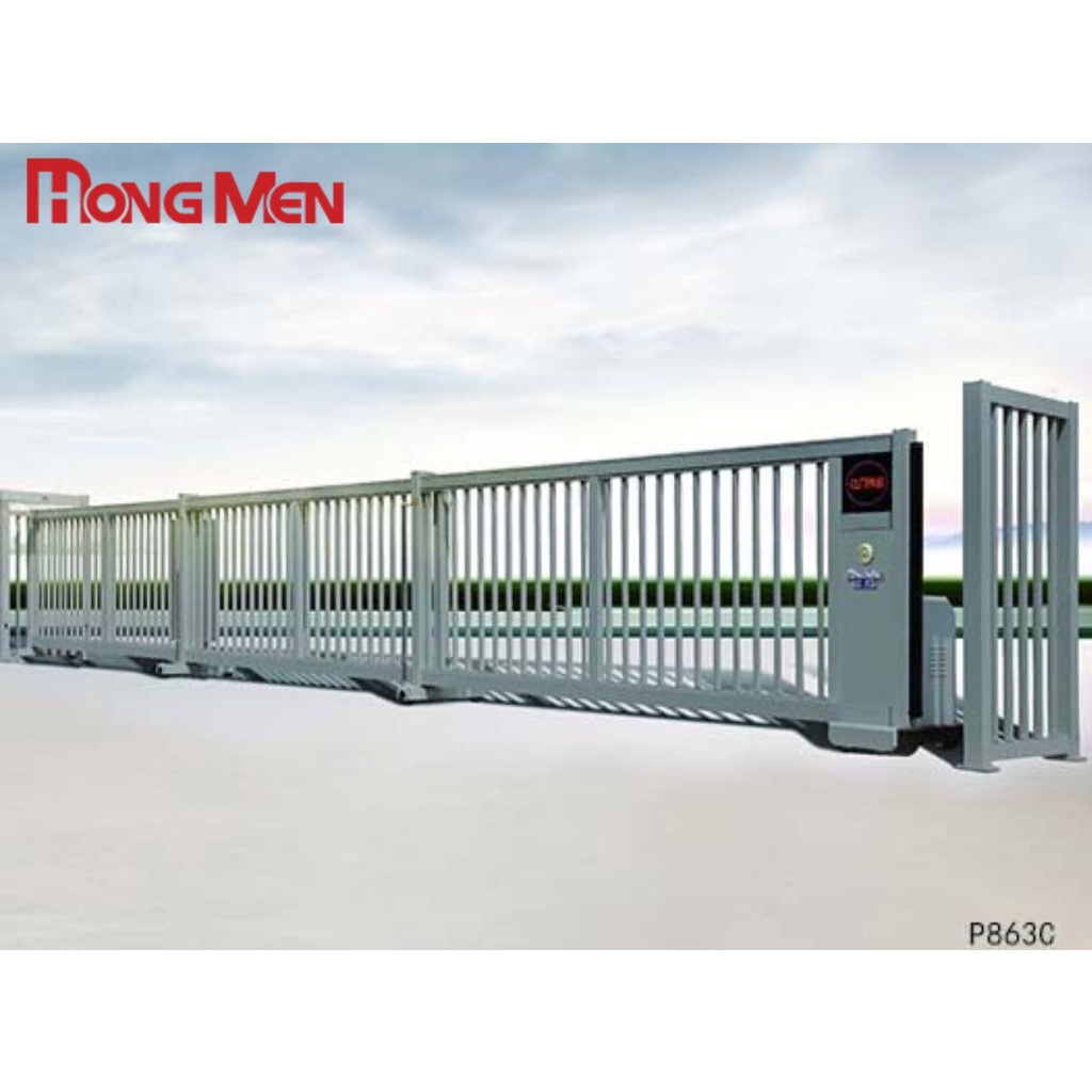 PINTU ALUMINIUM / GERBANG OTOMATIS / FOLDING GATE