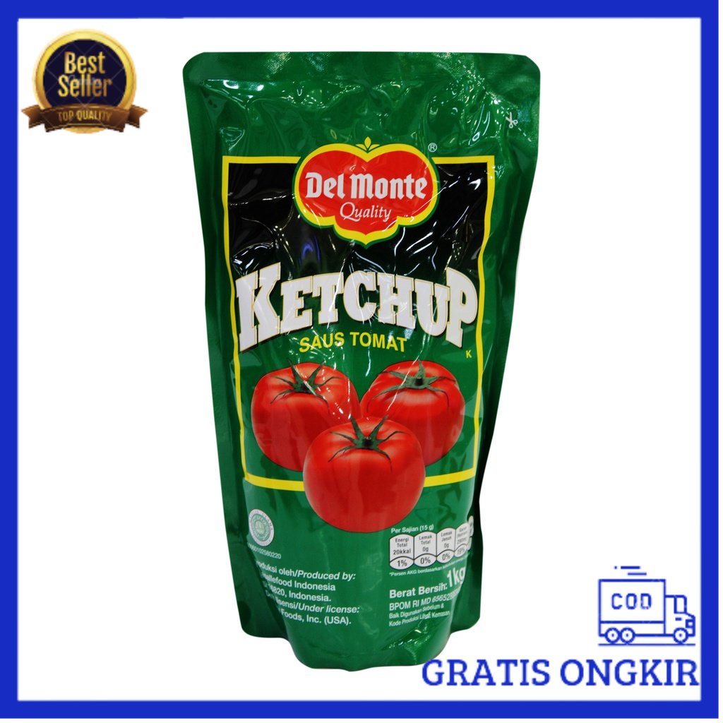 

DELMONTE SAUS TOMAT POUCH 1KG