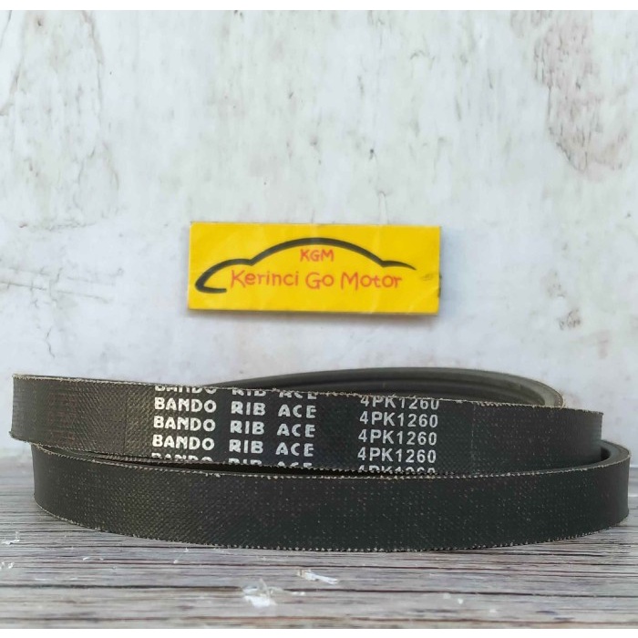 BANDO VAN BELT 4PK 1260 RIB BELT TALI KIPAS 4PK-1260 FAN BELT ALUR